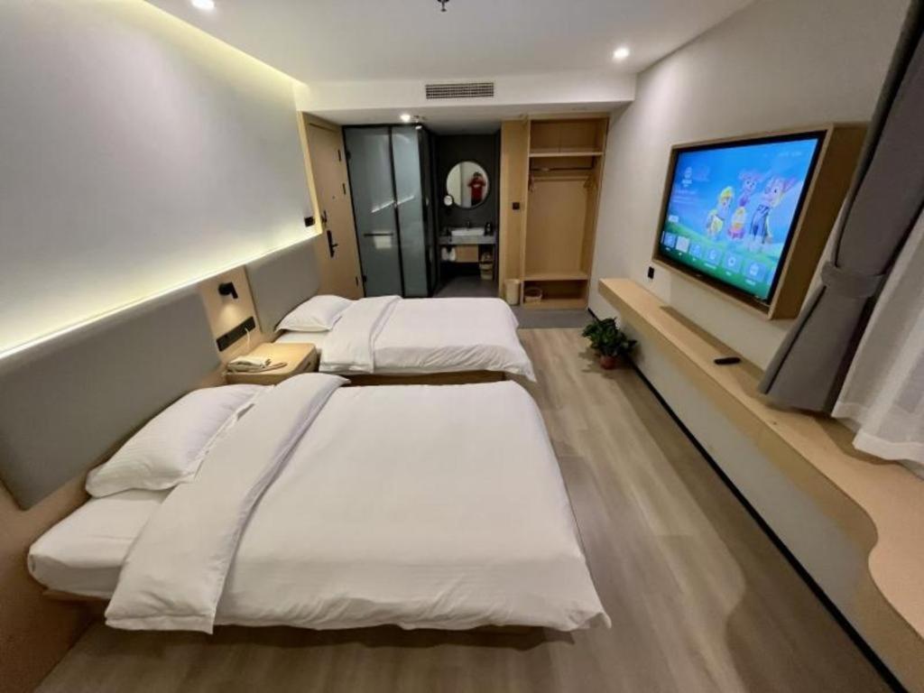 Greentree Inn Jiangsu Xuzhou West District Huohua Shell Hotel Esterno foto